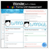 Wonder Test - Novel Assessment on Google Forms on Google C
