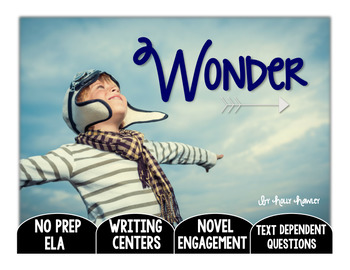Preview of Wonder: Text Dependent Questions