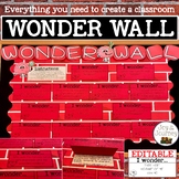 Wonder Wall (EDITABLE)