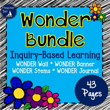 Preview of Wonder Wall + Wonder Banner + Wonder Starters + Wonder Journal