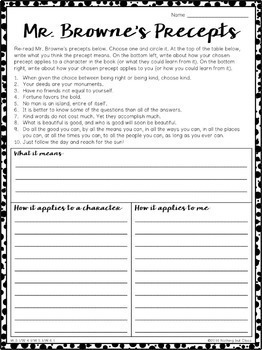 wonder writing activities and projects by nothing but class tpt