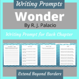 Wonder RJ Palacio Novel Writing Prompts