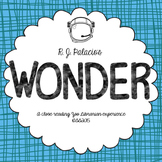 Wonder by R.J. Palacio/CCSS Aligned Novel Study