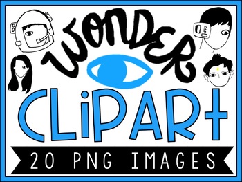Preview of Wonder by R.J. Palacio - CLIPART