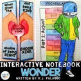 Wonder by R.J. Palacio Interactive Reading Notebook