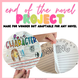 End of Novel Project | Wonder | Use for any novel