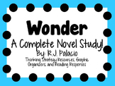 Wonder by R.J. Palacio - A Complete Novel Study!