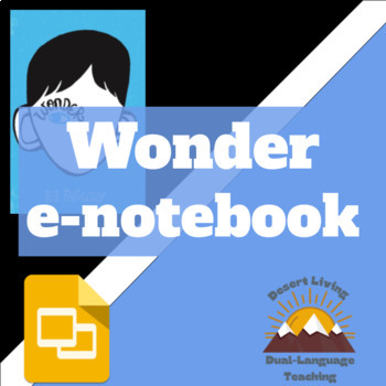 Preview of Wonder interactive digital novel study