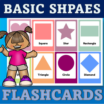 Preview of Wonderful FlashcardsTo Help Your Child Learn About Colors And Shapes