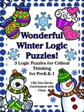 Wonderful Winter Logic Puzzle Bundle!