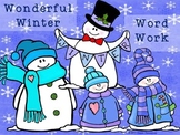 Wonderful Winter Word Work - Middle Years