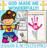 God Made Me Wonderfully Bible Lesson Kid God Made You Spec