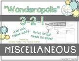 Wonderopolis 3-2-1 Mini Webquest
