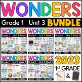 Wonders 1st Grade 2023: Unit 3 BUNDLE Supplement with GOOG