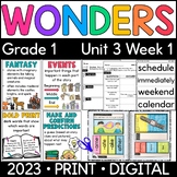 Wonders 1st Grade 2023: Unit 3 Week 1 On My Way to School 