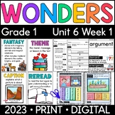 Wonders 1st Grade 2023: Unit 6 Week 1 Click, Clack, Moo Co