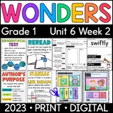 Wonders 1st Grade 2023: Unit 6 Week 2 Meet Rosina Supplement
