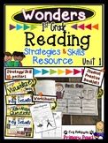Wonders 1st Grade Reading Comprehension Strategies and Ski