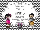 Wonders 1st Grade Unit 5 Activities, Weeks 1-5