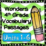 Wonders 2017 Fourth Grade Vocabulary Cloze Passages, All U