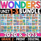Wonders 2023, 2020 - 2nd Grade HALF-YEAR BUNDLE: Unit 1-3 