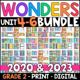 Wonders 2023, 2020 - 2nd Grade HALF-YEAR BUNDLE: Unit 4-6 
