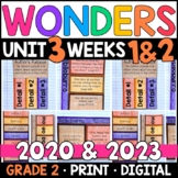 Wonders 2023 2020 - 2nd Grade Unit 3: Week 1 and 2 Bibliob