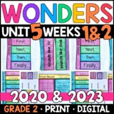 Wonders 2023 2020 - 2nd Grade Unit 5: Week 1 and 2 Brave B