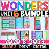 Wonders 2023, 2020 - 2nd Grade Unit 6 BUNDLE: Supplement w