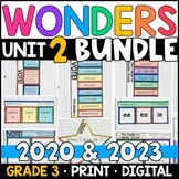 Wonders 2023, 2020 - 3rd Grade Unit 2 BUNDLE: Supplement w
