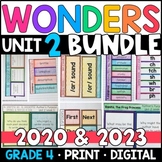 Wonders 2023, 2020 - 4th Grade Unit 2 BUNDLE: Supplement w