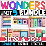 Wonders 2023, 2020 - 4th Grade Unit 5 BUNDLE: Supplement w