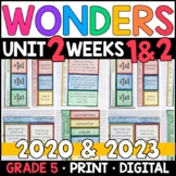 Wonders 2023, 2020 5th Grade Unit 2 Weeks 1 & 2: Wrote U.S