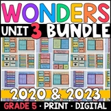 Wonders 2023, 2020 - 5th Grade Unit 3 BUNDLE: Supplement w