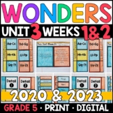 Wonders 2023, 2020 - 5th Grade Unit 3: Weeks 1 & 2 They Do