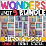 Wonders 2023, 2020 - 5th Grade Unit 5 BUNDLE: Supplement w
