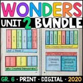 Wonders 2020 6th Grade Unit 2 BUNDLE: Supplements with GOO
