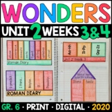 Wonders 2020 6th Grade Unit 2 Weeks 3 and 4: Roman Diary S