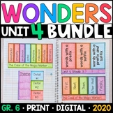 Wonders 2020 6th Grade Unit 4 BUNDLE: Supplements with GOO