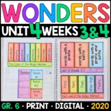 Wonders 2020 6th Grade Unit 4 Week 3 and 4: Magic Marker M