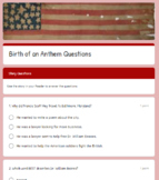 Wonders 2020 Birth of an Anthem Google Forms Questions