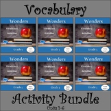 McGraw Hill Wonders 2020 Vocabulary Bundle: Grade 5