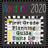 Wonders 2020 First Grade Planning Guide, All Units