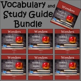 McGraw Hill Wonders 2020 Study Guide/Vocabulary Bundle: Fo