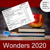 McGraw Hill Wonders 2020 Study Guides/Newsletters: Fourth Grade