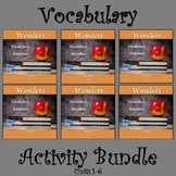 McGraw Hill Wonders 2020 Vocabulary Bundle: Third Grade