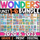Wonders 2nd Grade WHOLE-YEAR BUNDLE 2023, 2020: Units 1-6 