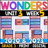 Wonders 2023, 2020 - 3rd Grade, Unit 3 Week 5: Birth of an