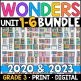 Wonders 2023, 2020 - 3rd Grade WHOLE-YEAR BUNDLE: Units 1-