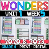 Wonders 2023, 2020 - 4th Grade, Unit 1 Week 5: Kids in Bus